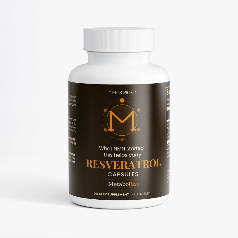 Resveratrol 600mg Capsules | Antioxidant Wellness Support
