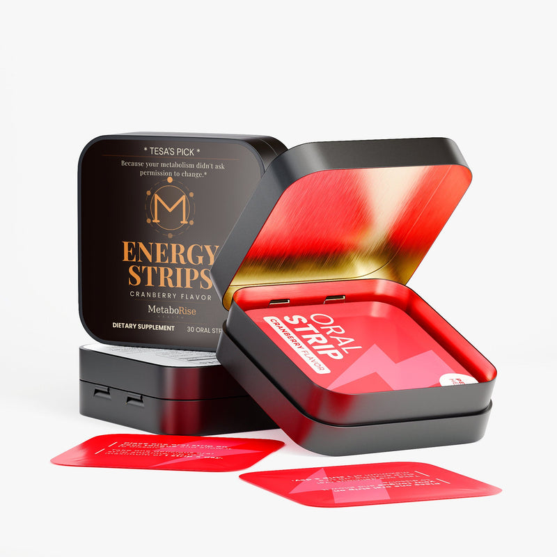 Energy Strips from MetaboRise Health for the Energy + Focus collection