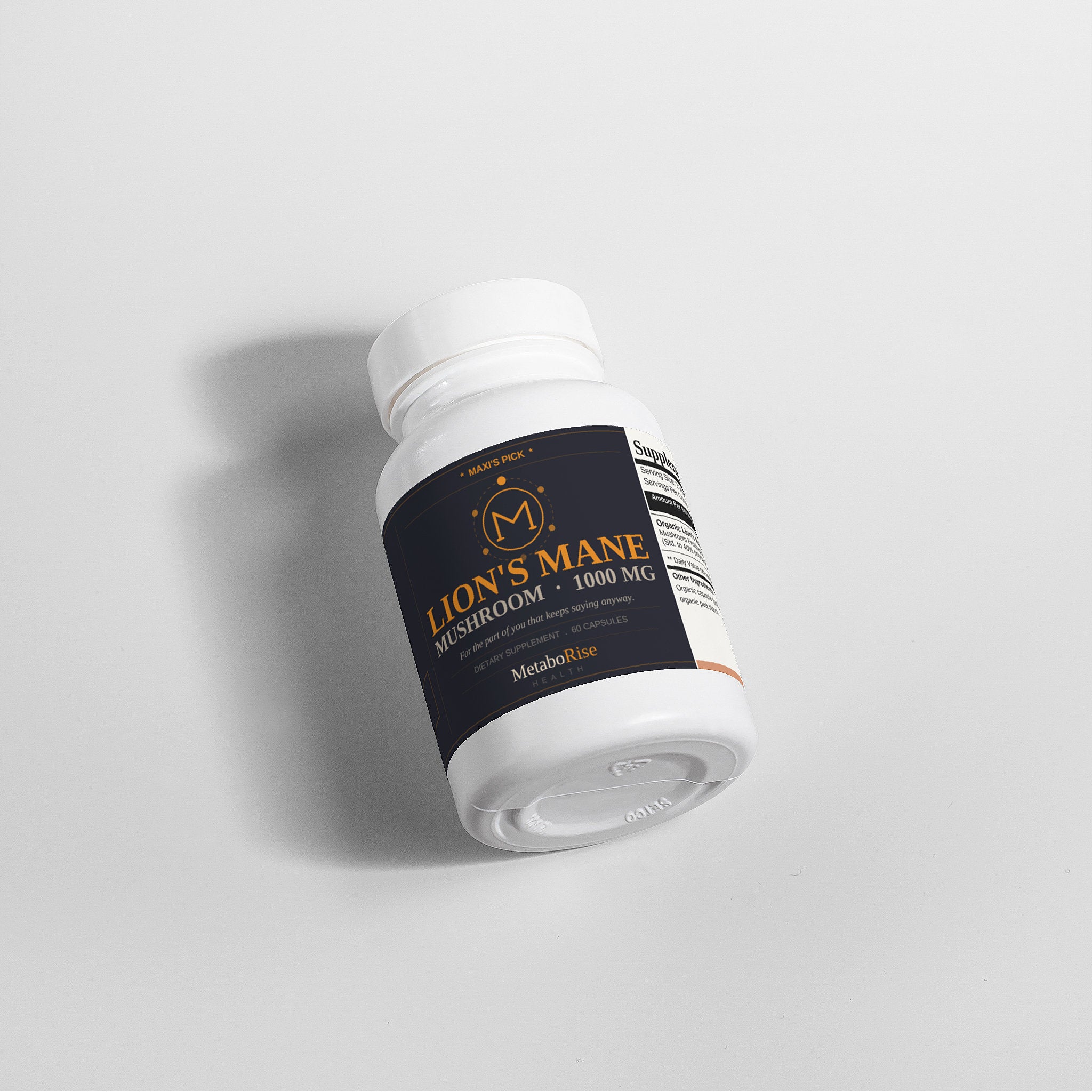 Lion’s Mane Mushroom Capsules | Focus & Clarity Support