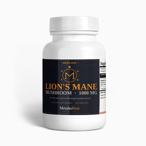 Lion’s Mane Mushroom Capsules | Focus & Clarity Support