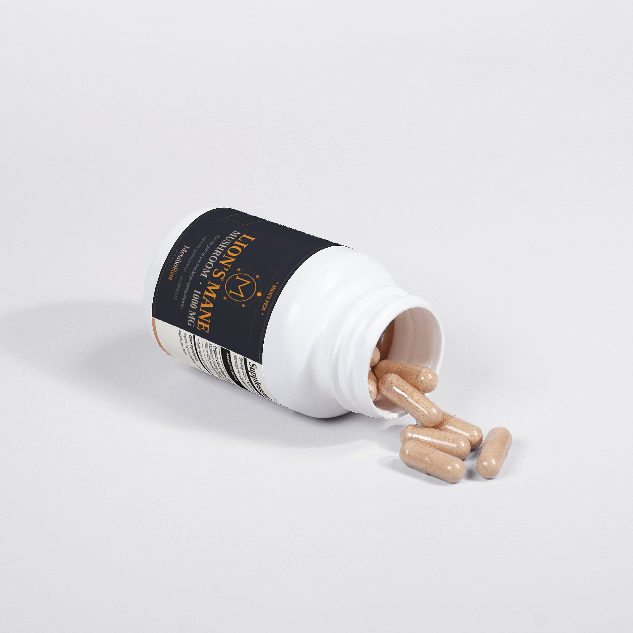Lion’s Mane Mushroom Capsules | Focus & Clarity Support