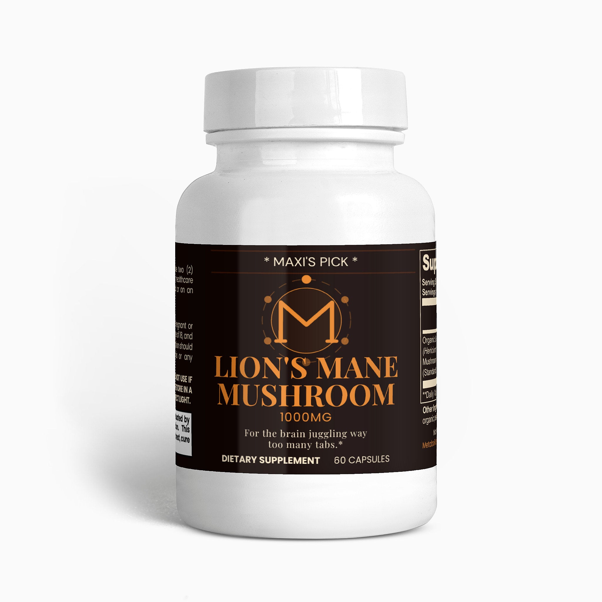 Lion’s Mane Capsules | Daily Focus + Clarity Support