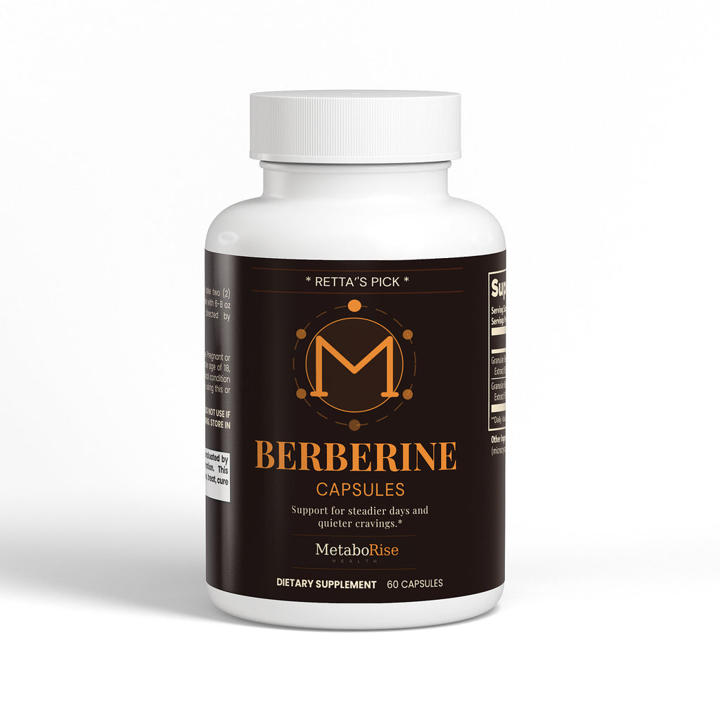Berberine Capsules | Blood Sugar & Metabolic Suppor