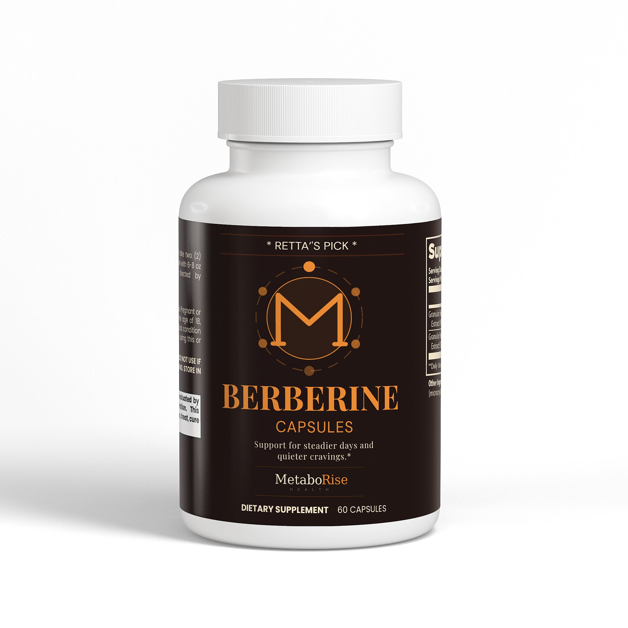 Berberine Capsules | Blood Sugar & Metabolic Suppor