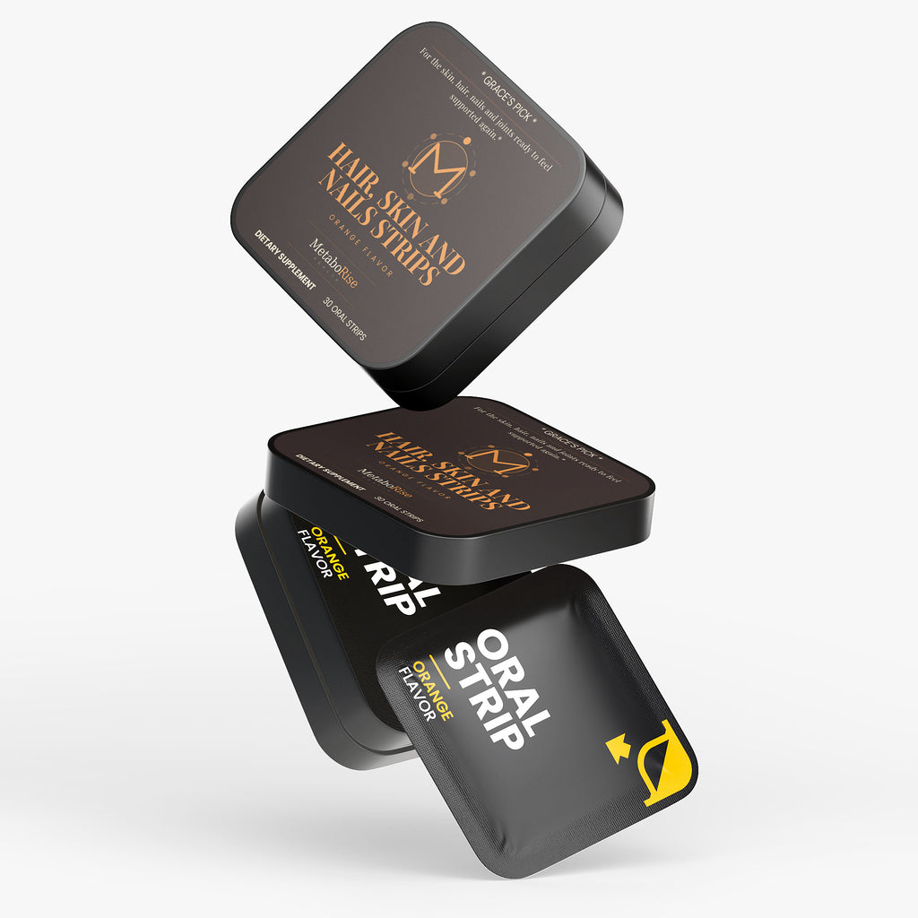 Hair, Skin & Nails Strips | Biotin + Folate