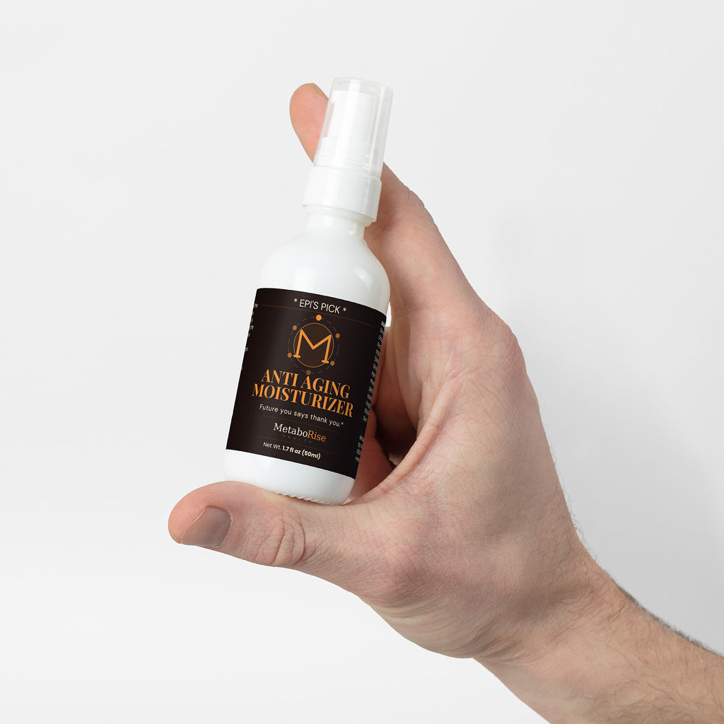Anti Aging Moisturizer | Retinol Peptide Face Moisturizer | MetaboRise Health