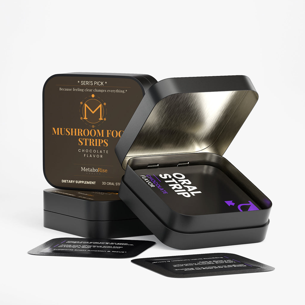 Mushroom Focus Strips | Lion’s Mane + Functional Mushrooms
