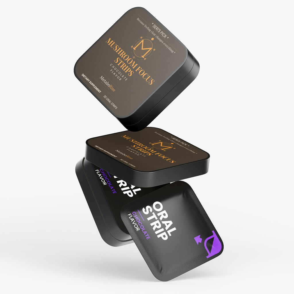 Mushroom Focus Strips | Lion’s Mane + Functional Mushrooms