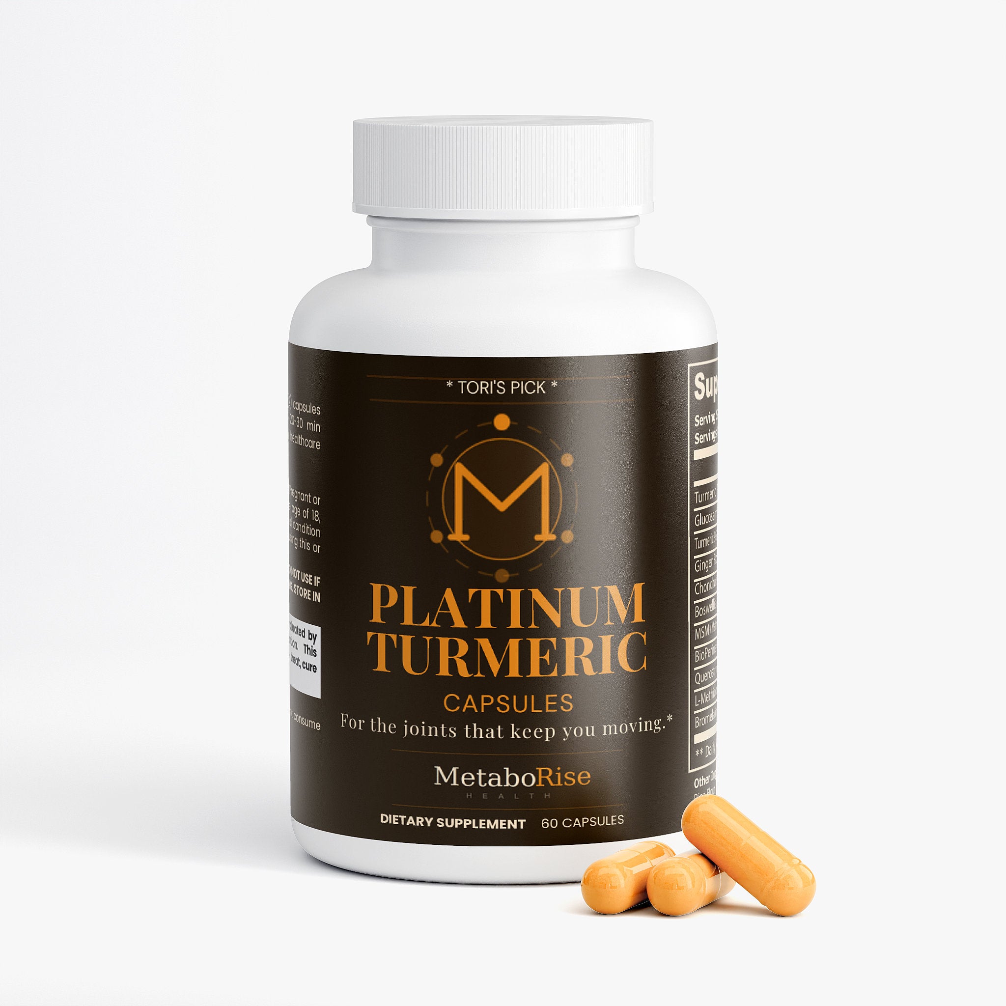Turmeric + Boswellia Capsules | Joint + Mobility Support