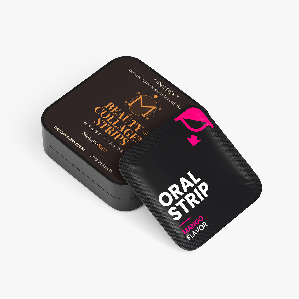 Collagen oral strips beauty support dissolvable strips