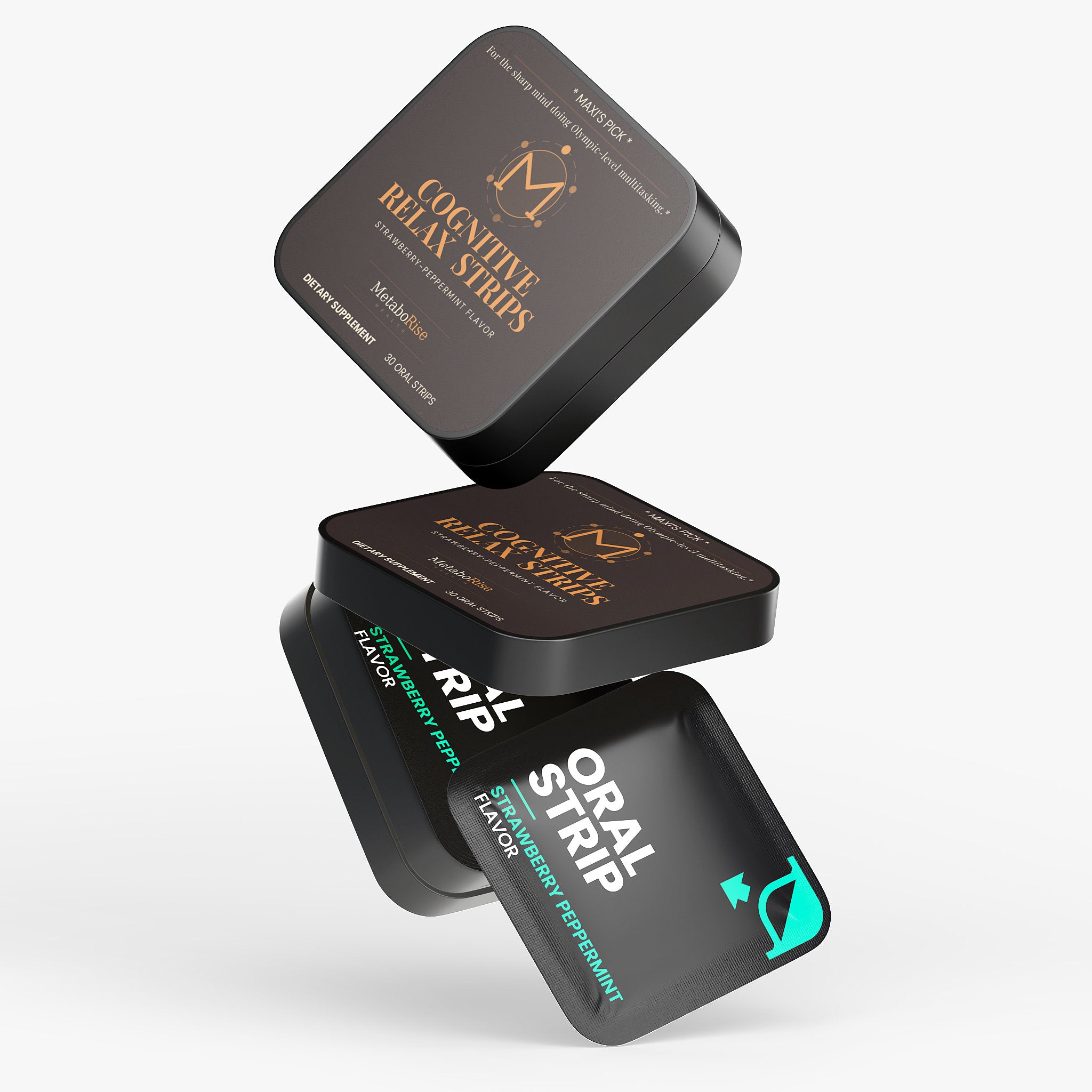 Cognitive Relax Strips dissolvable oral strips wellness support