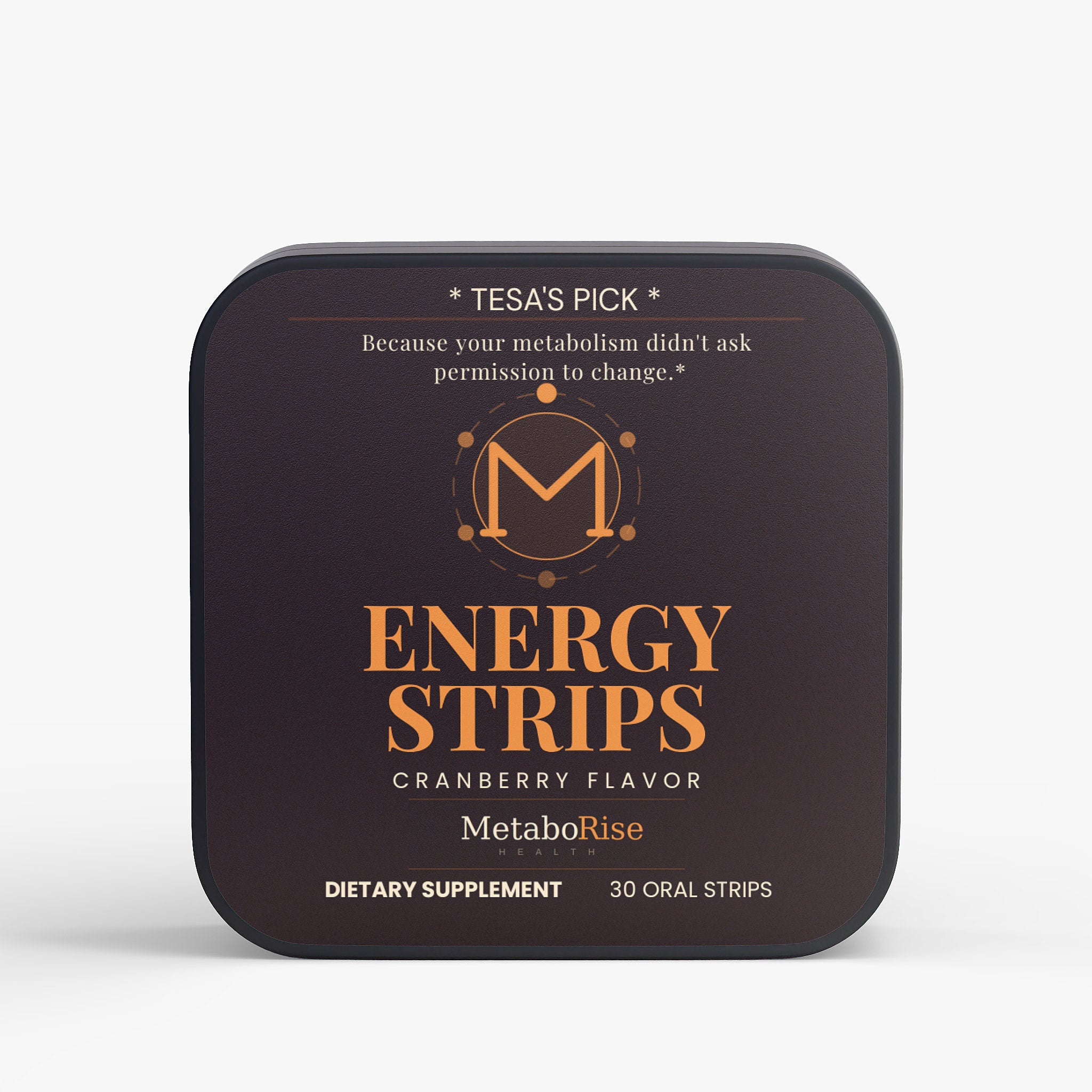Energy Strips daily energy oral strips MetaboRise Health
