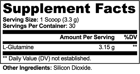 L-Glutamine Powder | Gut + Recovery Support