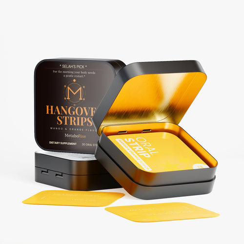Hangover Strips dissolvable oral strips by MetaboRise Health
